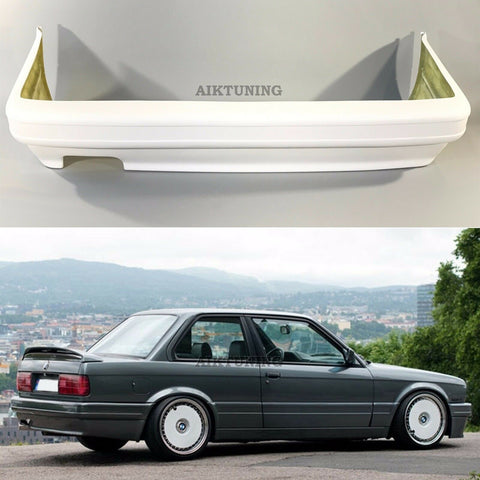 Full Rear Bumper Spoiler Valance Parachoques (Fits BMW E30 Mtech 2 M Technic)