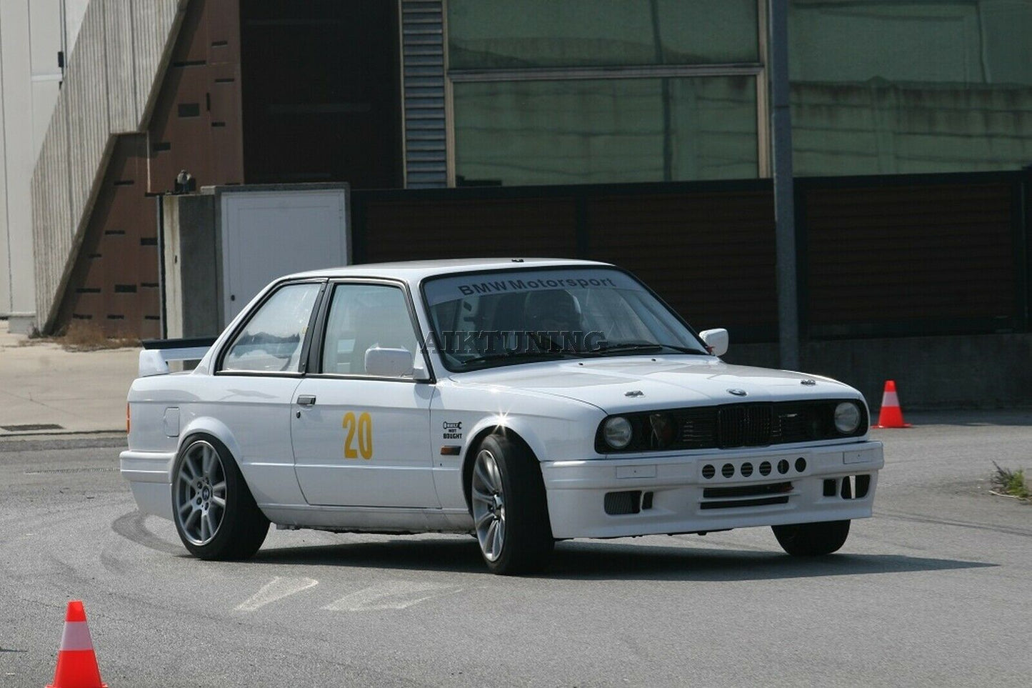 Full Rear Bumper Spoiler Valance Parachoques (Fits BMW E30 Mtech 2 M Technic)
