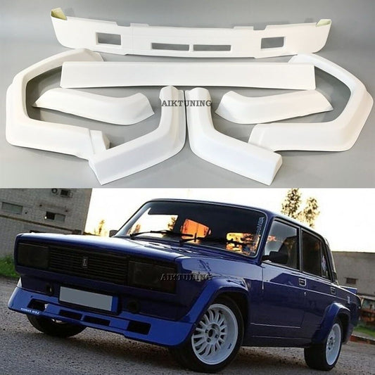 Rally Rallycross Bodykit Front Rear Spoilers Fenders (Fits VAZ LADA 2105 VFTS)