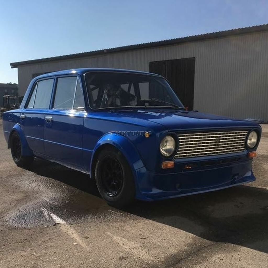 Rally Rallycross Bodykit Front Lip, Spoiler, Fenders (Fits VAZ LADA 2101 VFTS)