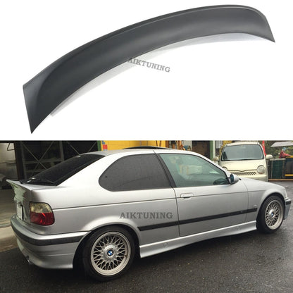 Rear JDM Boot Trunk Ducktail Spoiler Wing Lid Lip (Fits BMW E36 Compact And CSL)