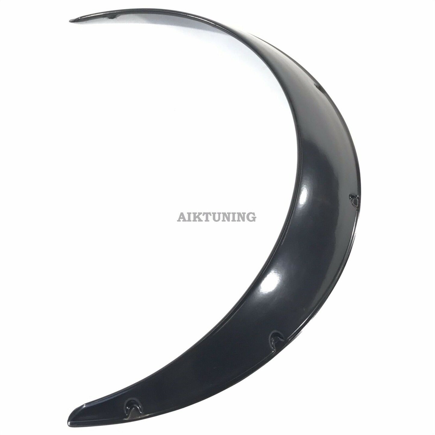 100mm Wide Universal Fender Flares Wheel Arch Extension Arches Trims JDM Set RUM