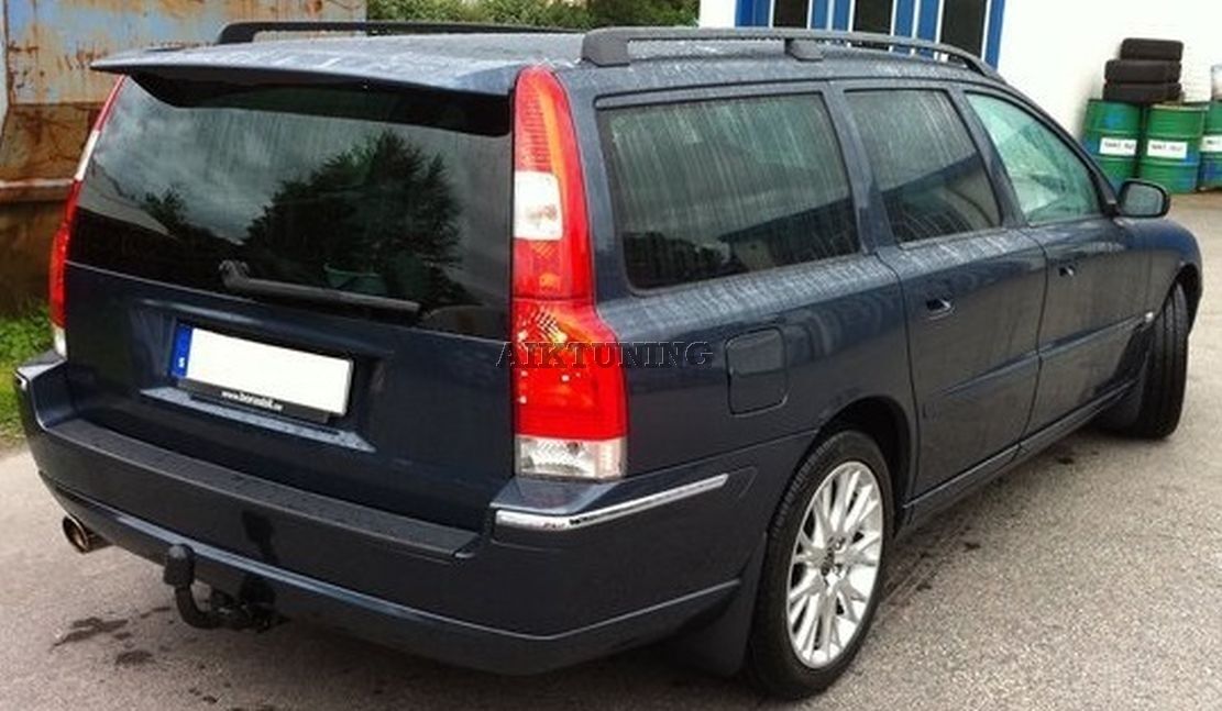 2000-2007 Wagon Rear Tailgate Trunk Spoiler With No Brake Light (Fits VOLVO V70)
