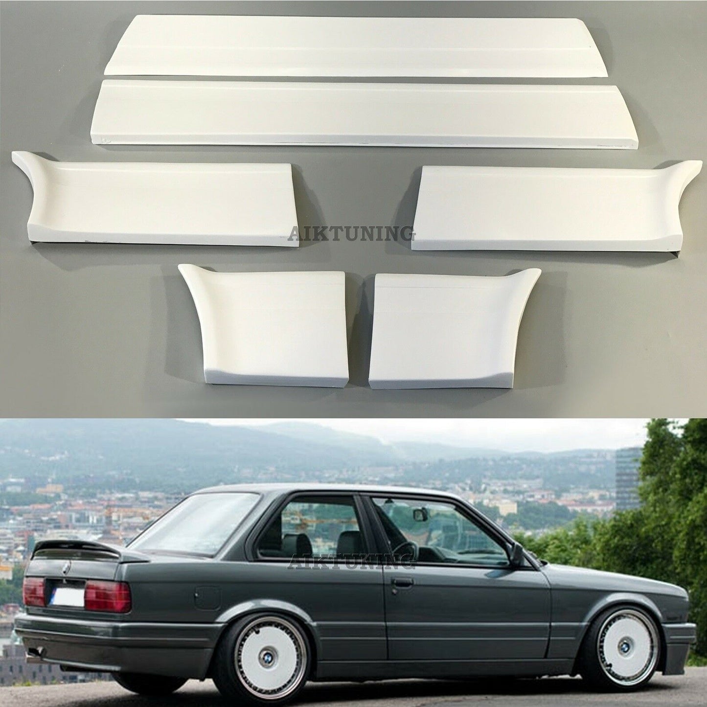 Full Bodykit (Fits BMW E30 M Tech 2 M Technik Coupe And Cabrio)