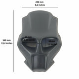 Custom Moto Motorcycle Headlight Fairing Lamp Mask Naked Bike Streetfighter Nr1
