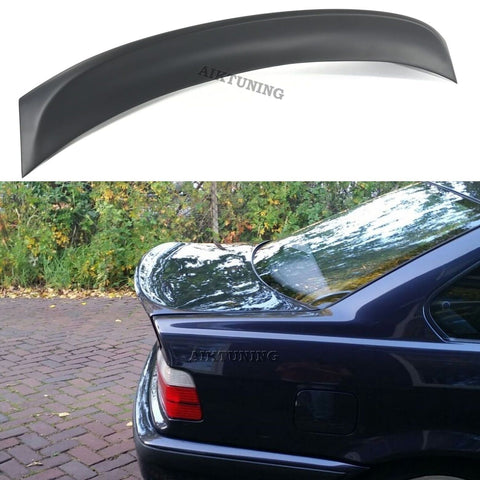 Rear JDM Boot Trunk Ducktail Spoiler Wing Lid Lip (Fits BMW E36 Sedan And CSL)