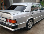 Rear Window Sun Guard Roof Extension Spoiler Cover (Fits Mercedes W201)