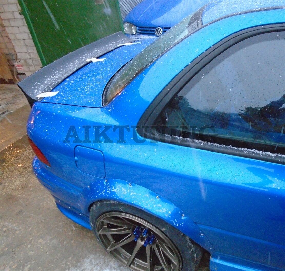 Rear JDM Boot Trunk Ducktail Spoiler Wing Lid Lip (Fits Subaru Impreza GC8)