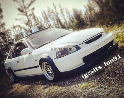 60mm Wide Universal Fender Flares Wheel Arch Extension Arches Trims JDM Set GS