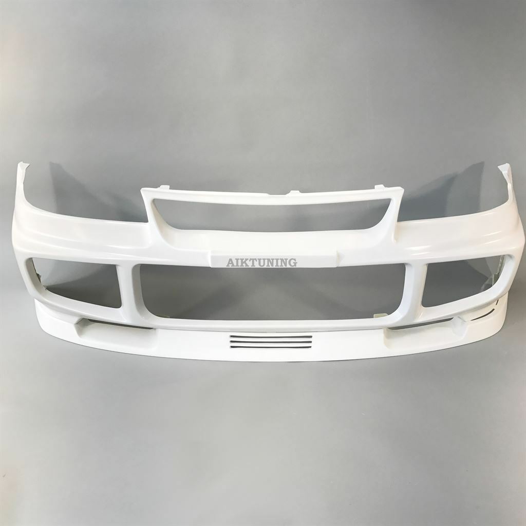 Front Bumper Spoiler Add On Valance Kit With Lip (Fits Mitsubishi Evolution 3)