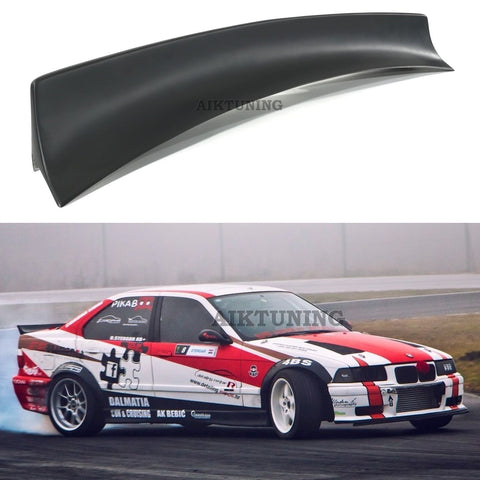 Rear JDM Boot Trunk Ducktail Spoiler Wing Lid Lip (Fits BMW E36 2 Door Coupe)