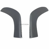 Universal Bumper Front Or Rear Addons Splitter Set Caps Aprons For Any Bumper