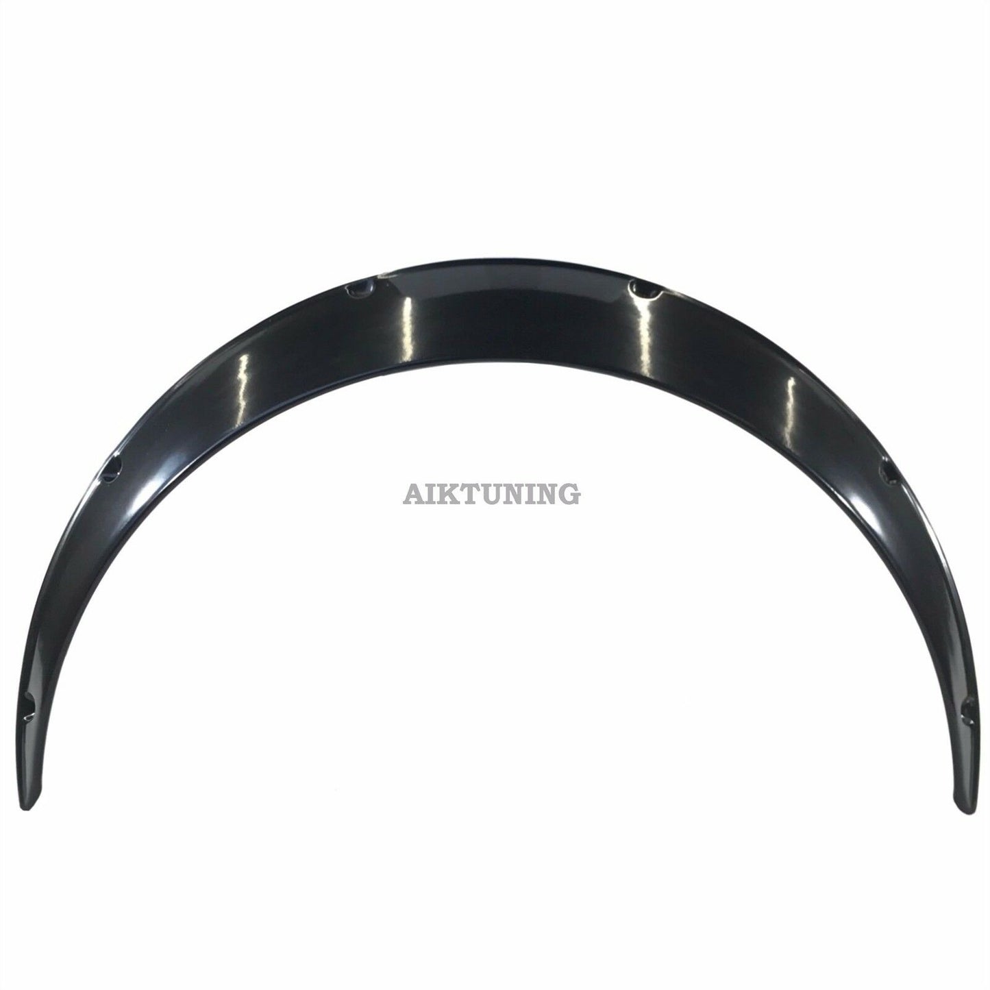100mm Wide Universal Fender Flares Wheel Arch Extension Arches Trims JDM Set RUM