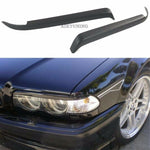 Eyebrow Set Lamp Spoiler Kit Eye Lid Spoilers (Fits BMW E38)
