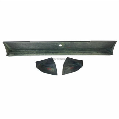 Rear Trunk Spoiler 3 Piece Wing Lid Ducktail (Fits Mercedes Benz W201 190 AMG)