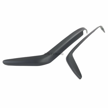Eyebrow Set Lamp Spoiler Kit Eye Lid Spoilers (Fits BMW X5 E53 Facelift)