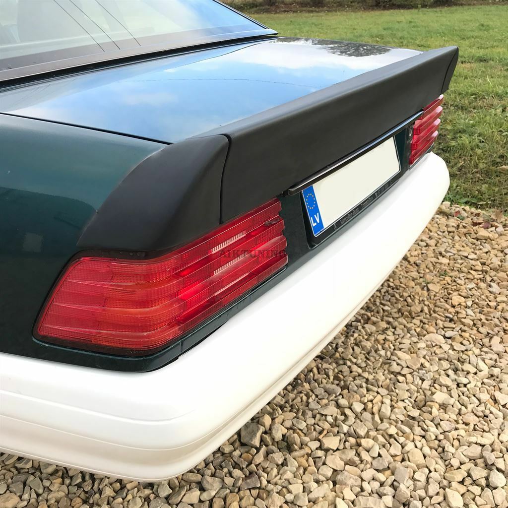 Rear Trunk Spoiler 3 Piece Wing Lid Ducktail (Fits Mercedes Benz R129 SL AMG)