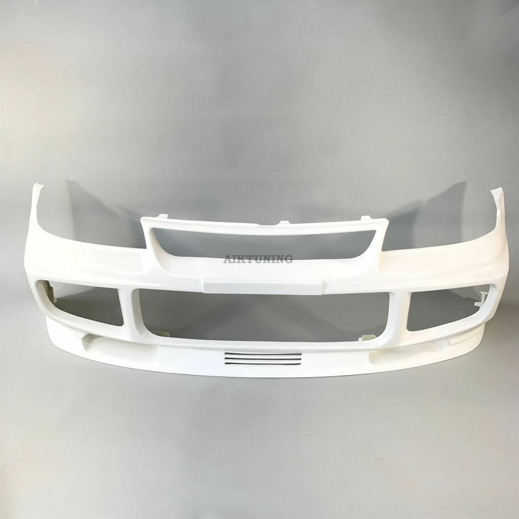 Front Bumper Spoiler Add On Valance Kit With Lip (Fits Mitsubishi Evolution 3)