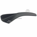Universal Bumper Front Or Rear Addons Splitter Set Caps Aprons For Any Bumper