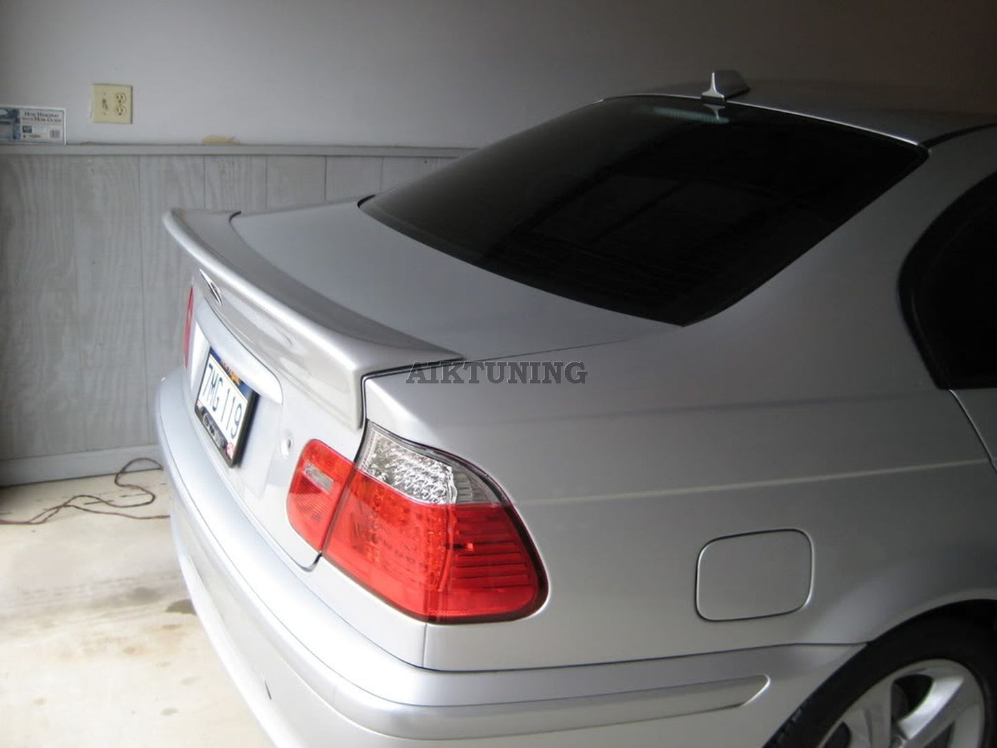 Rear JDM Boot Trunk Ducktail Spoiler Wing Lid Lip (Fits BMW E46 Sedan And CSL)