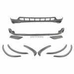 Arch & Front & Rear Bumper Spoiler Tuning Addon Set (Fits BMW E53 X5 2000-2006)