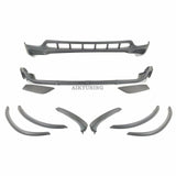 Arch & Front & Rear Bumper Spoiler Tuning Addon Set (Fits BMW E53 X5 2000-2006)