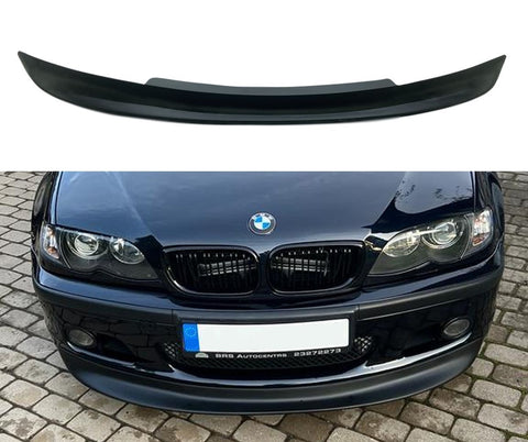 Front Splitter Addon Valance Lip Spoiler (Fits BMW E46 M-Sport2 Bumper)