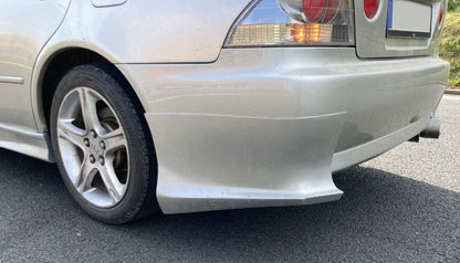 Rear Bumper Spats Splitter Lip Spoiler Set(Fits Lexus IS200 IS300 98-05 Altezza)